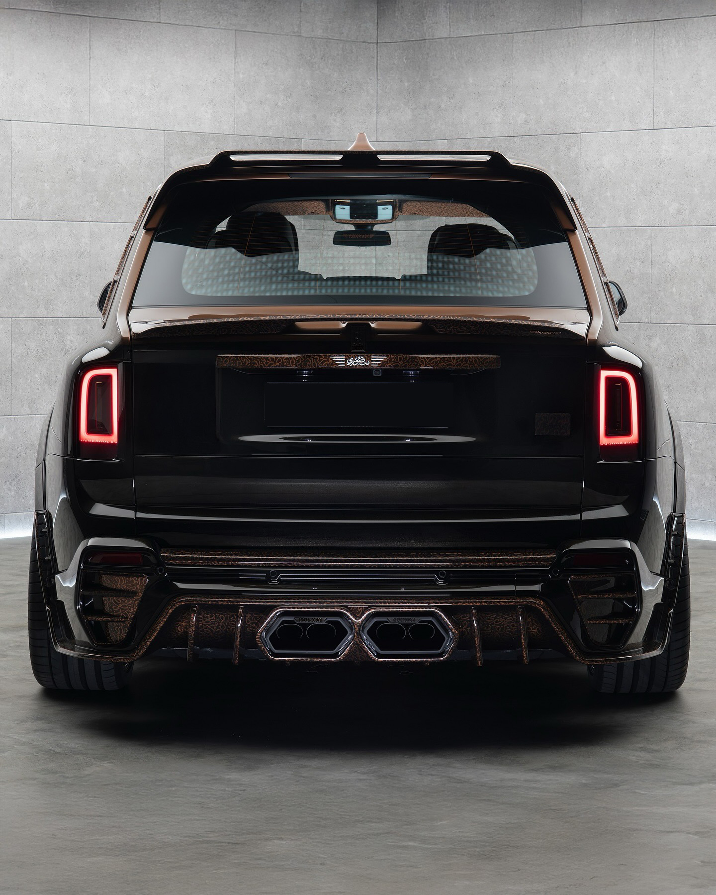 Rolls-Royce Cullinan MSY Style Dry Carbon Body Kit Configurations - styling view