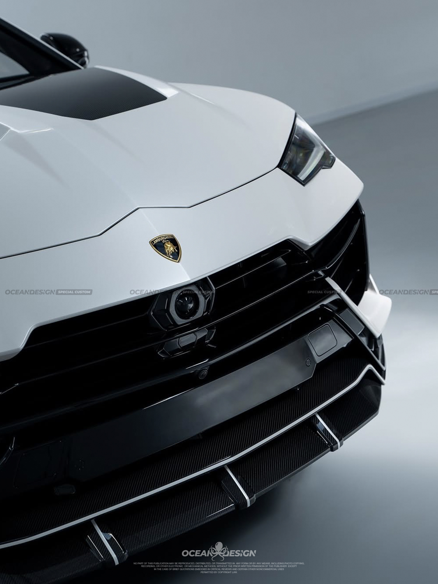 Lamborghini Urus S Ocean Design Style Dry Carbon Parts - styling view