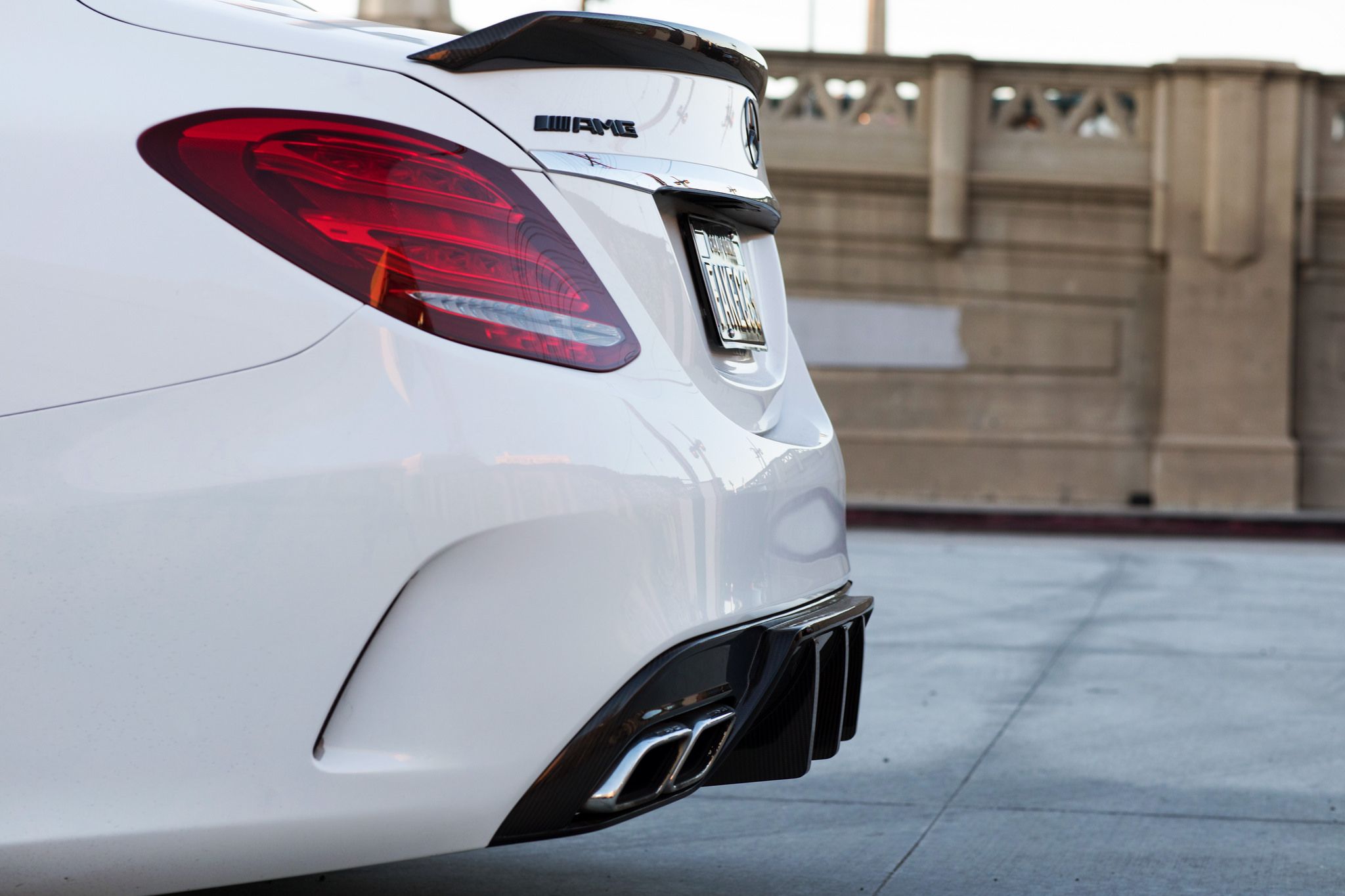 Mercedes-Benz C63 Coupe ModCarbon Style Parts - styling view