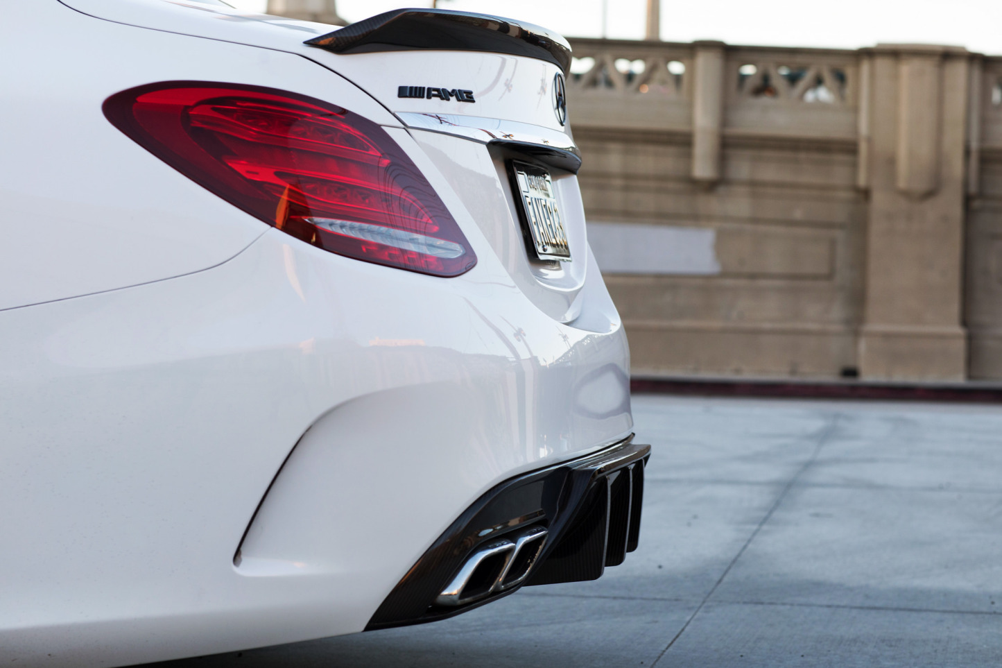 Mercedes-Benz C63 Coupe ModCarbon Style Parts - styling view