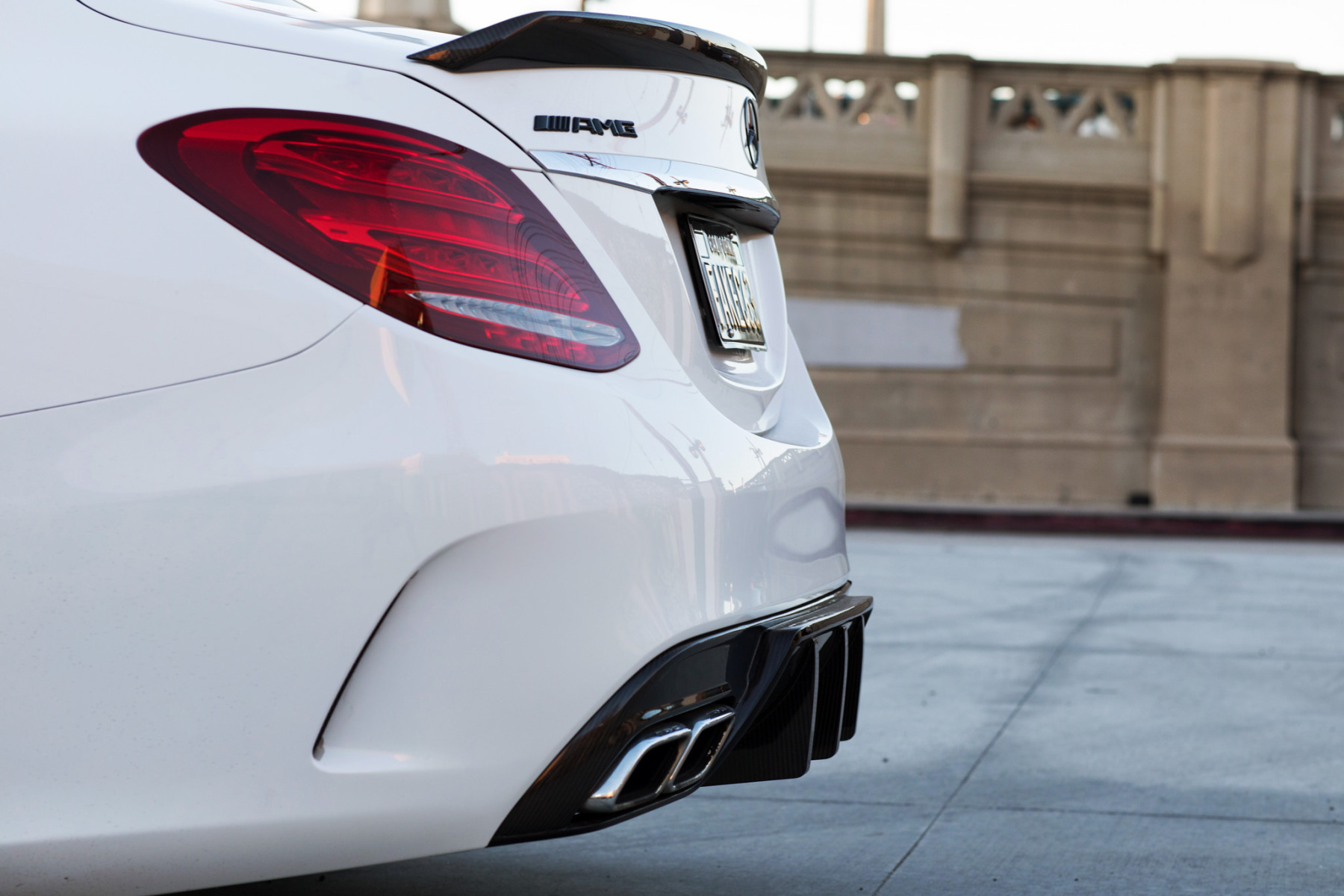 Mercedes-Benz C63 Coupe ModCarbon Style Parts - styling view