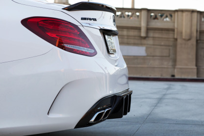 Mercedes-Benz C63 Coupe ModCarbon Style Parts - styling view