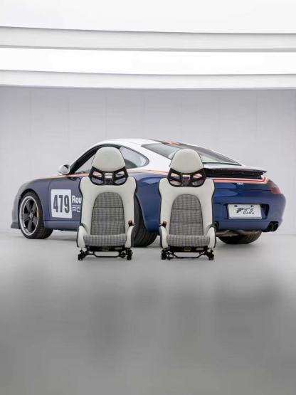 Porsche GT3 RS Style Dry Carbon Bucket Seat - styling view