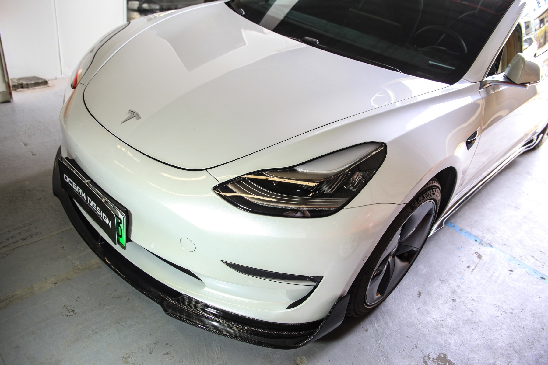 Tesla Model 3 V Style Parts - styling view