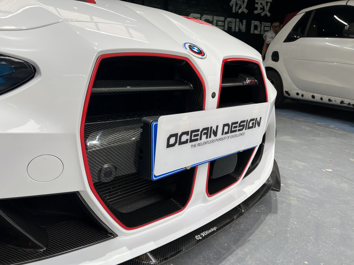 BMW G80 M3/G82 M4 CSL Style Dry Carbon Parts - styling view