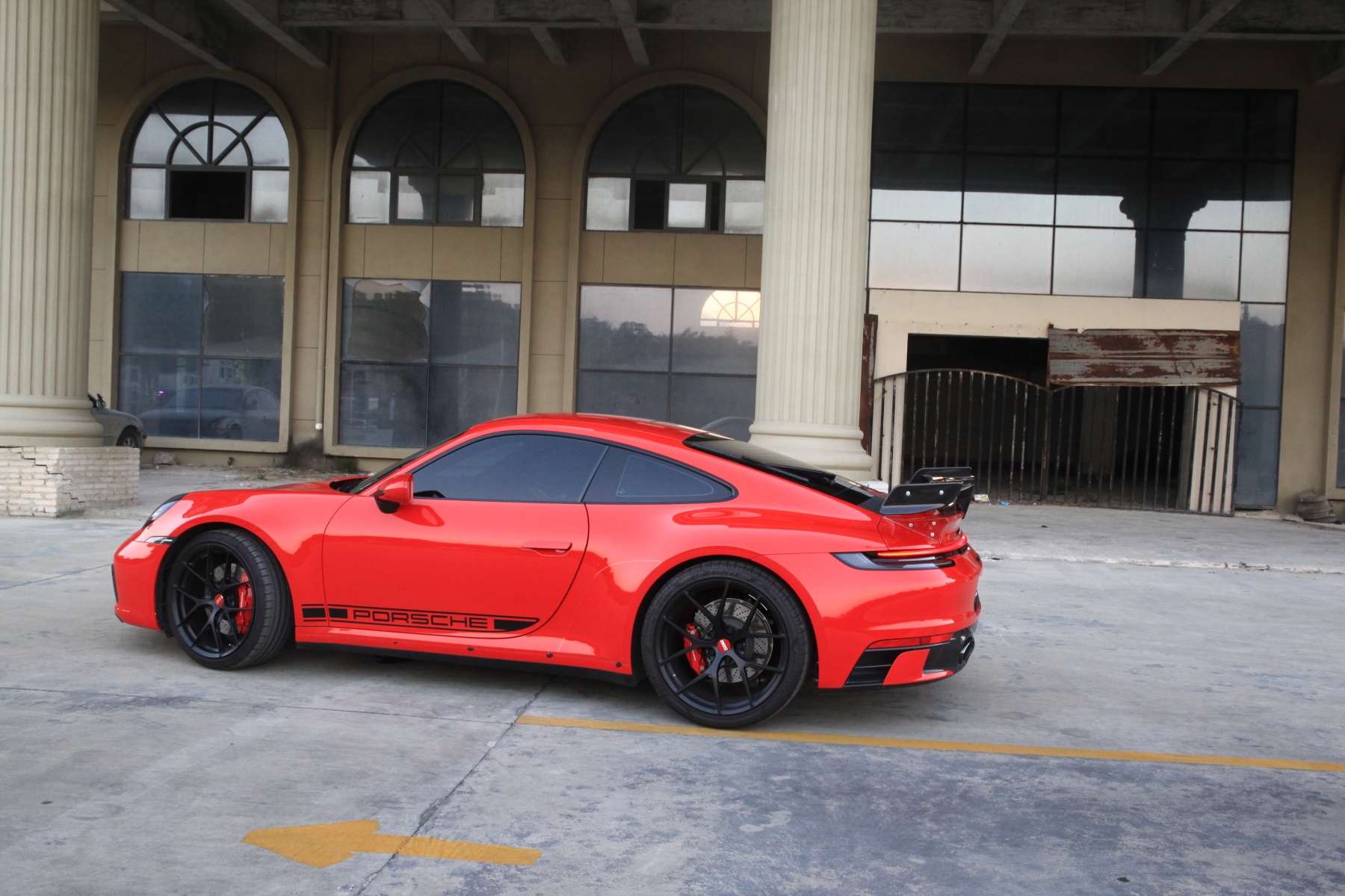Porsche 911 992.1 Techart Style Carbon Parts - styling view