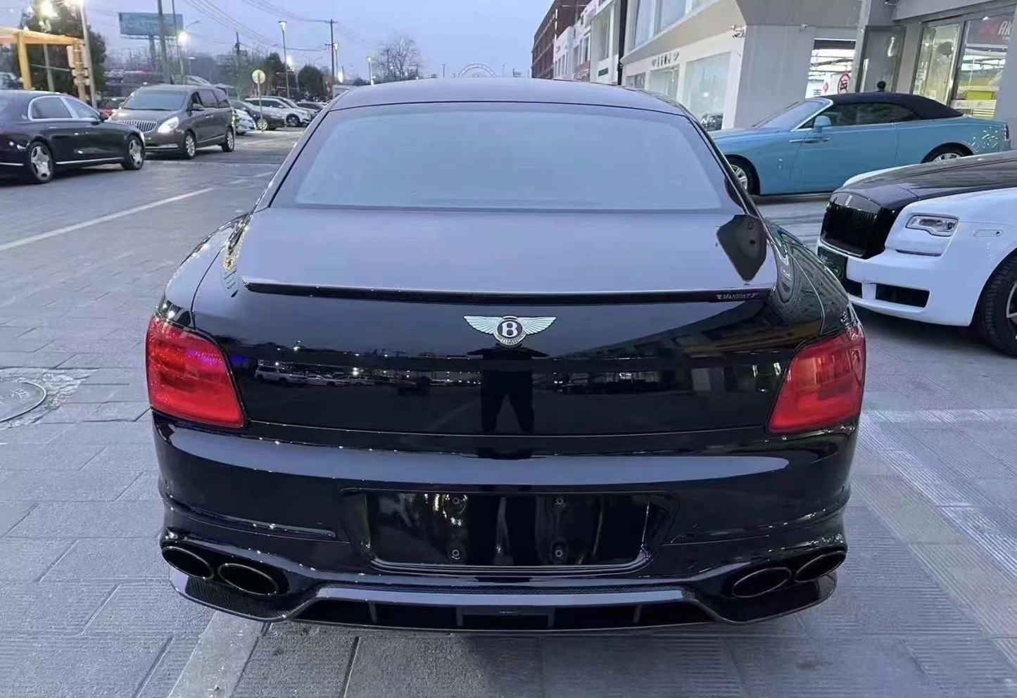 Bentley Flying Spur MSY Style Carbon Fiber Parts - styling view