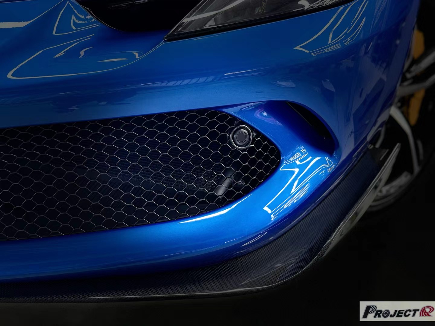Ferrari 296 OEM Style Dry Carbon Parts - styling view
