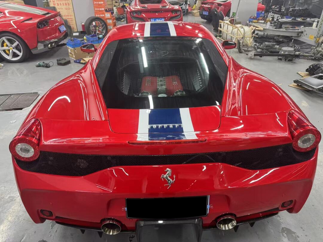 Ferrari 458 Speciale Style Conversion Parts - styling view