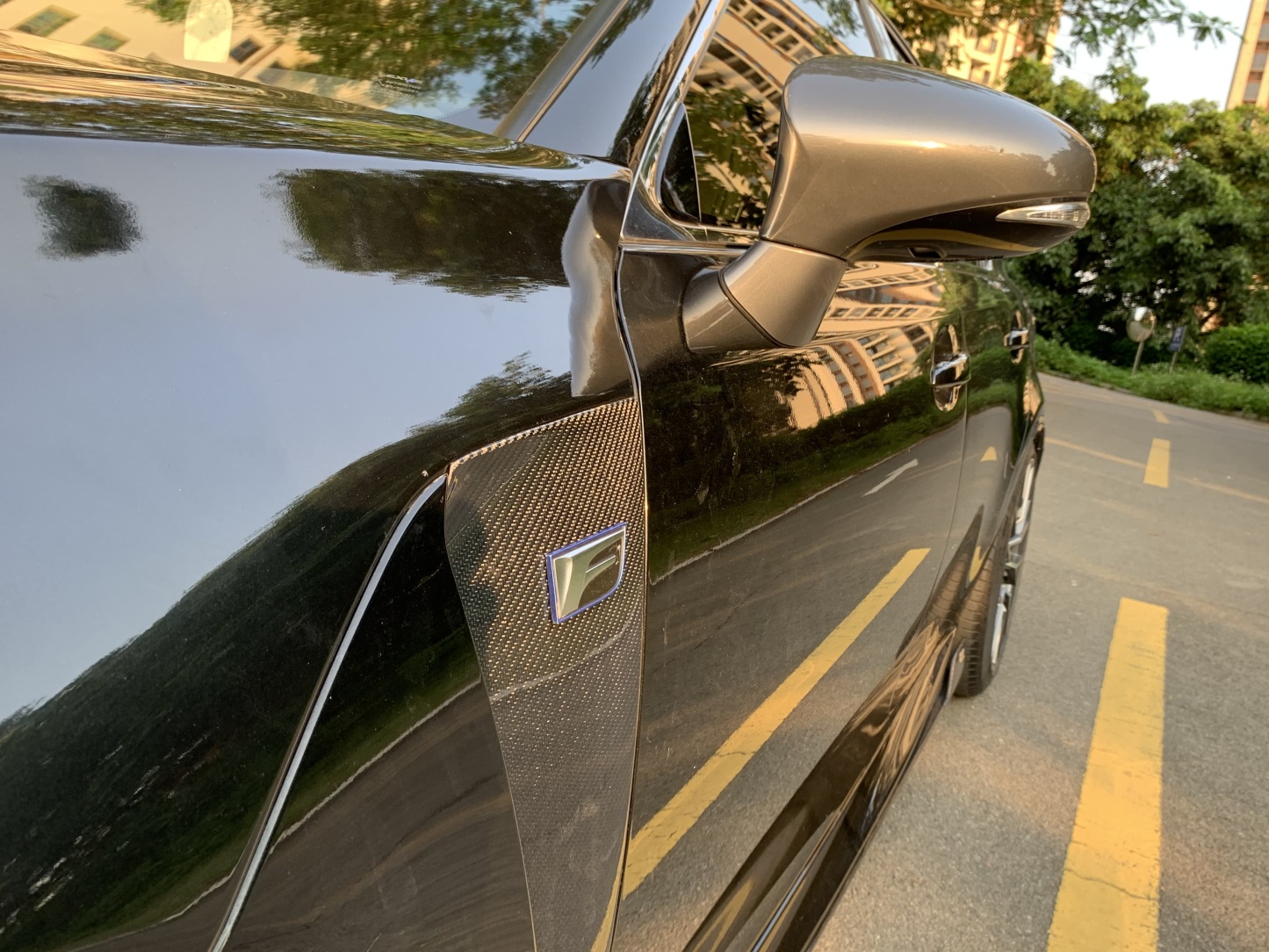 Lexus GS F/GS200/GS300 TOM'S Style Carbon Parts - styling view