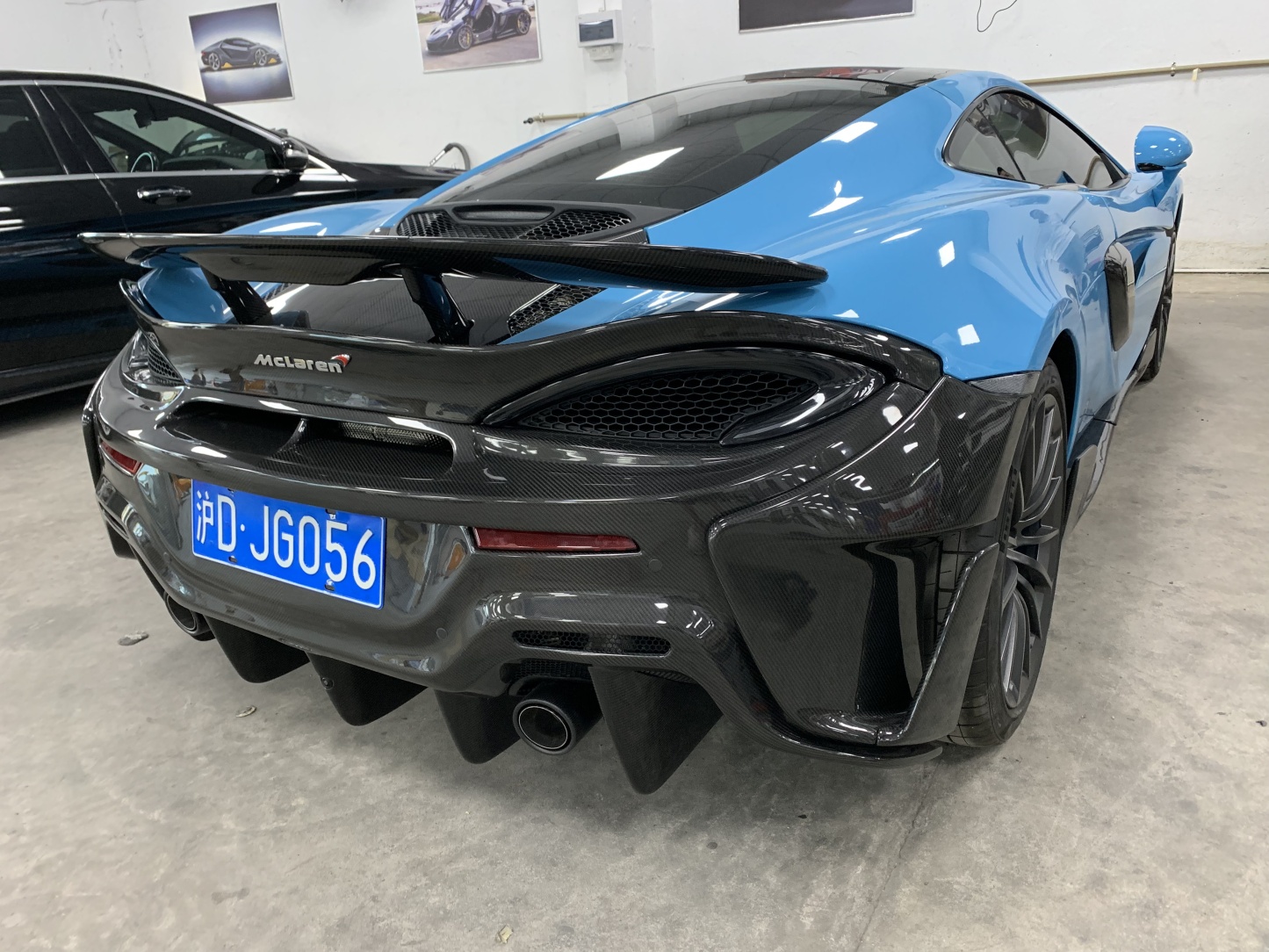 McLaren 540C / 570S to 600LT Style Carbon Fiber Conversion Kit - styling view