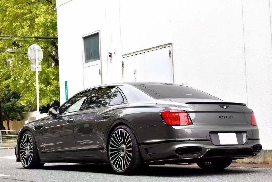 Bentley Flying Spur MSY Style Carbon Fiber Parts - styling view
