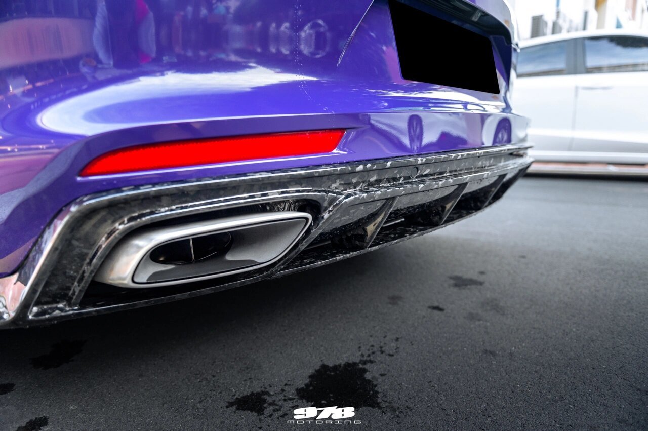 Porsche Panamera 971 OD Style Dry Carbon Parts - styling view