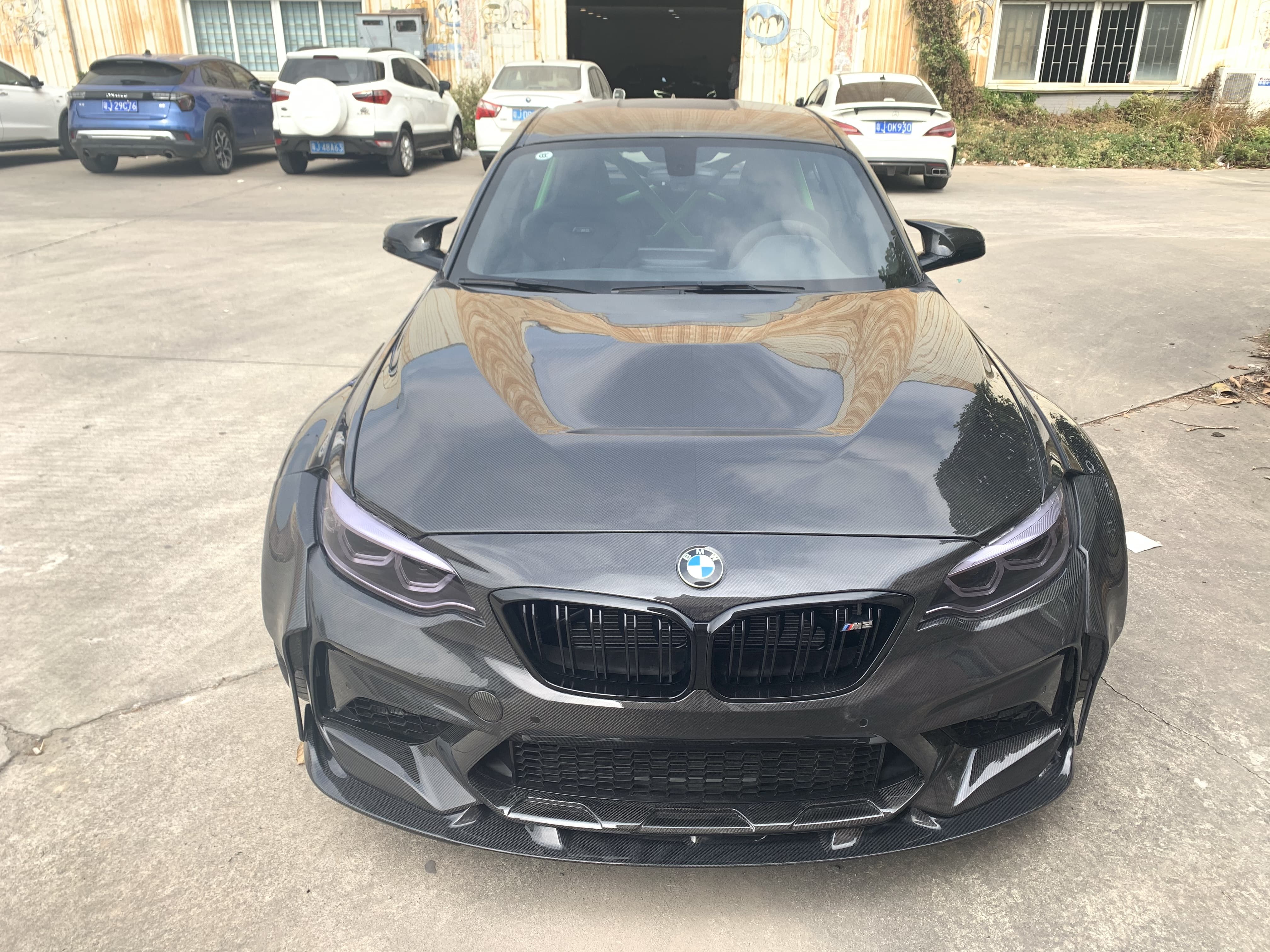 BMW F87 M2C OEM Style Carbon Fiber Body Parts - styling view