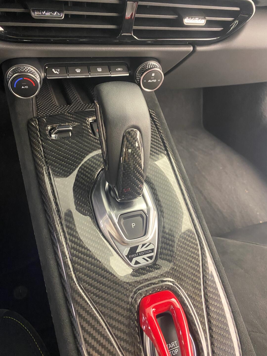 Lotus Emira Carbon Trim Parts - styling view