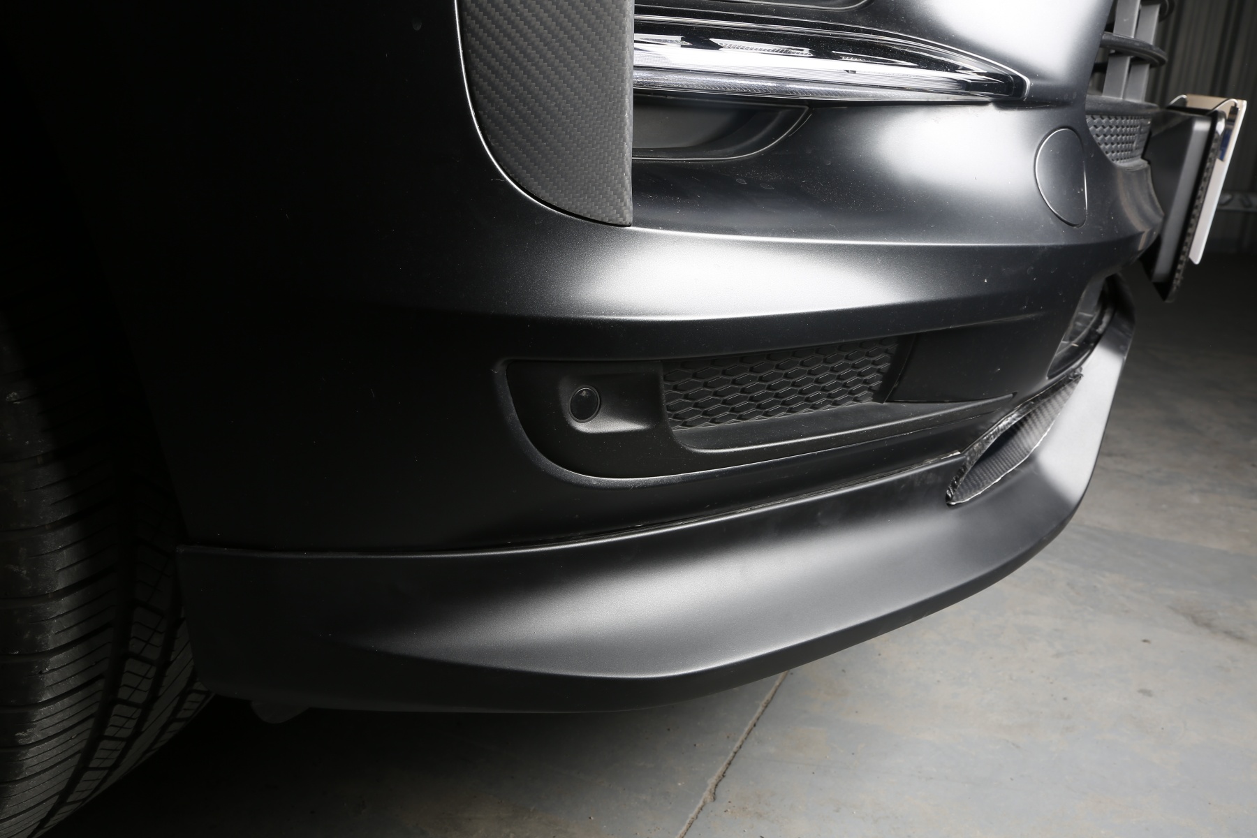 Porsche Macan TEHCART Style Parts - styling reference for Front Lip
