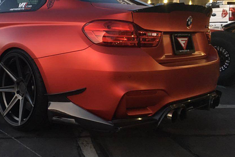 BMW F80 M3/F82 M4 MAD Type 4 Style Parts - styling reference for Type 4 Rear Lip