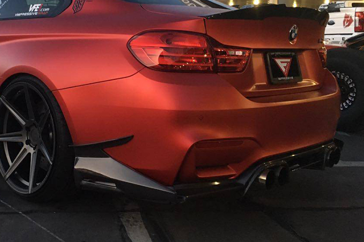 BMW F80 M3/F82 M4 MAD Type 4 Style Parts - styling reference for Type 4 Rear Lip