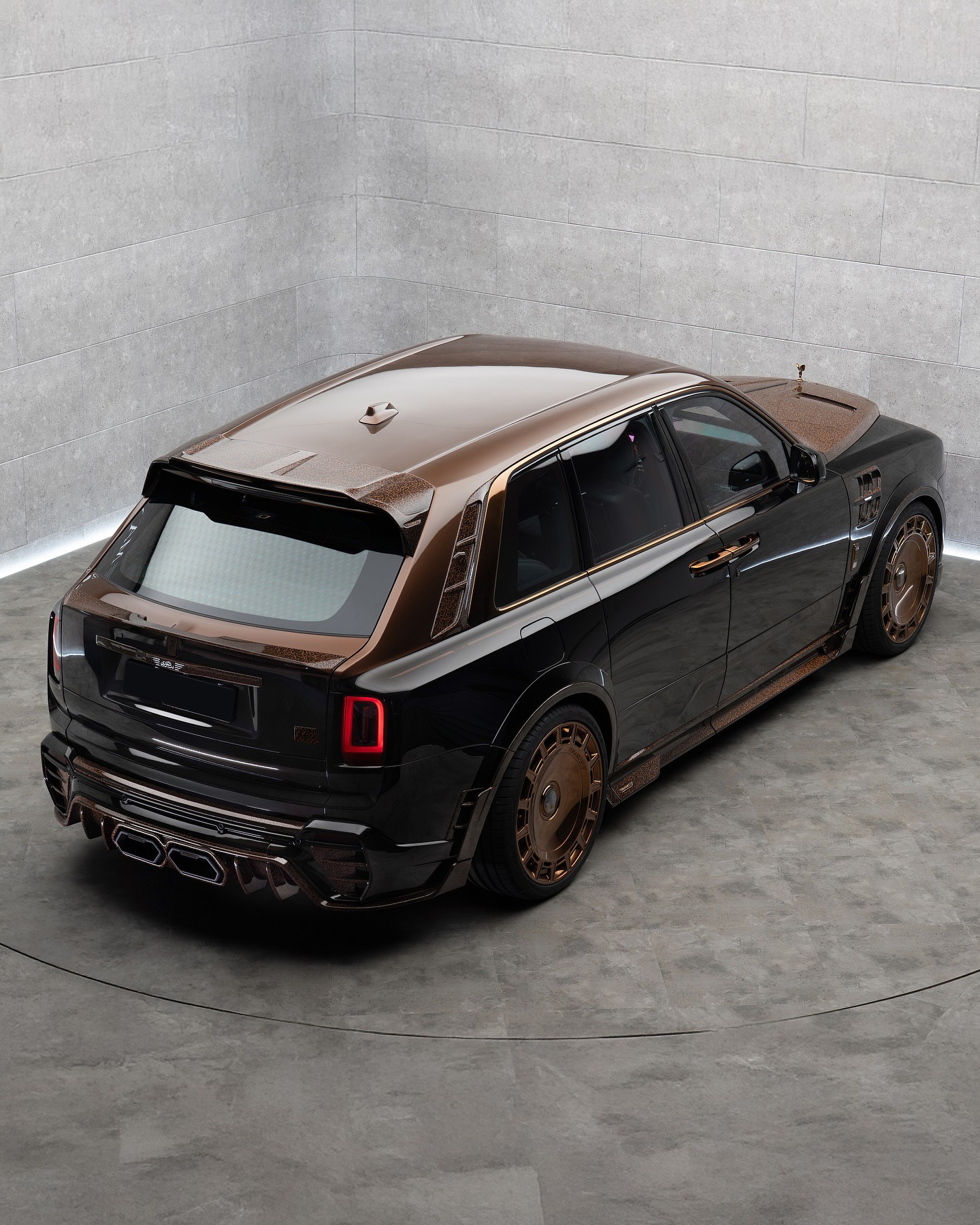 Rolls-Royce Cullinan MSY Style Dry Carbon Body Kit Configurations - styling view