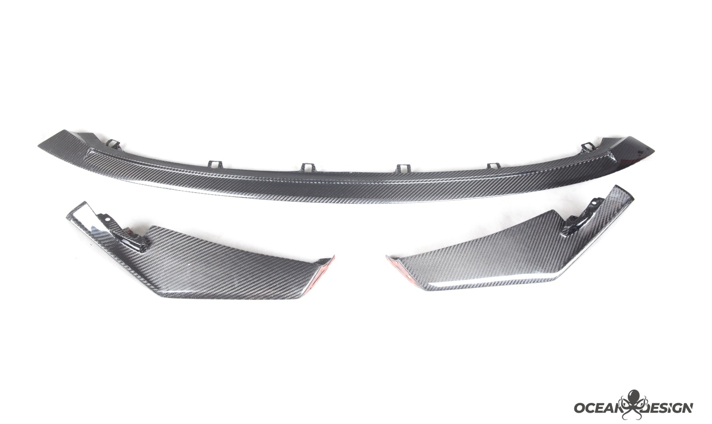2021–2025 BMW M3 (G80) / M4 (G82) CSL Style Front Lip Splitter– Dry Carbon Fiber