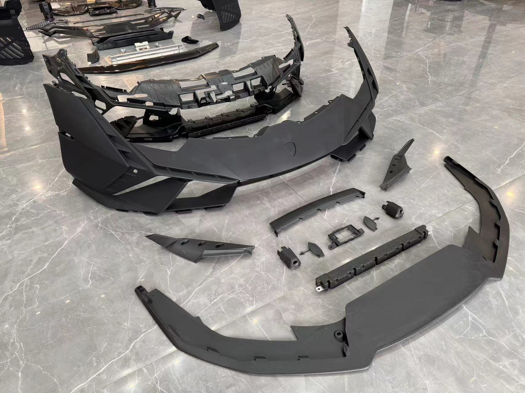 Lamborghini EVO Tecnice Style Plastic and Carbon Conversion Parts - styling view