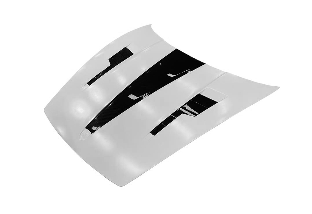 Porsche 911 992.1 Ghost Style Dry Carbon Parts - styling reference for Hood