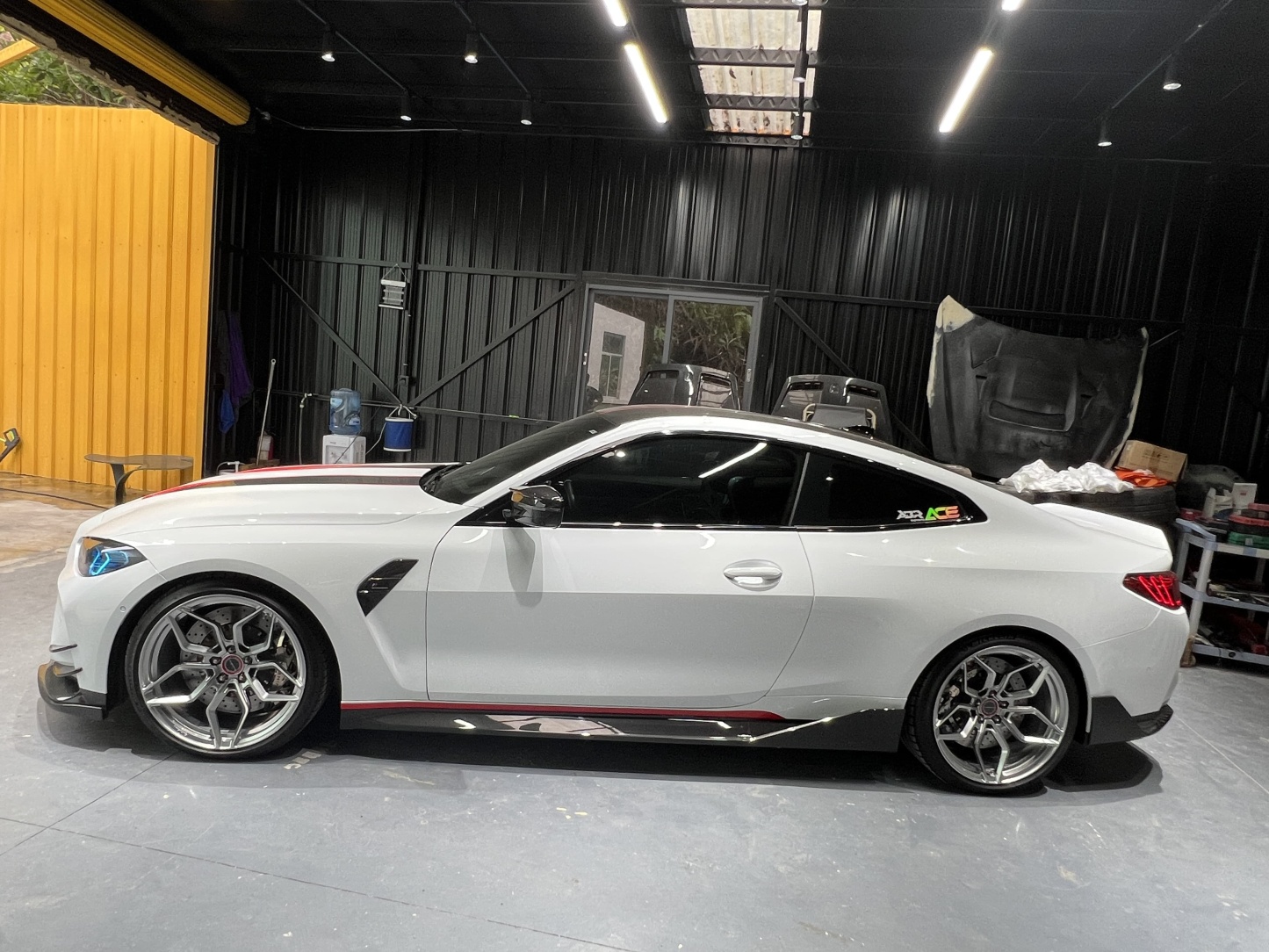 BMW G80 M3/G82 M4 CSL Style Dry Carbon Parts - styling view