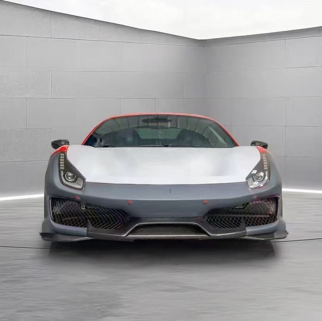 Ferrari 488 GTB/Spider Pista Style PP and Carbon Conversion Configurations - styling view