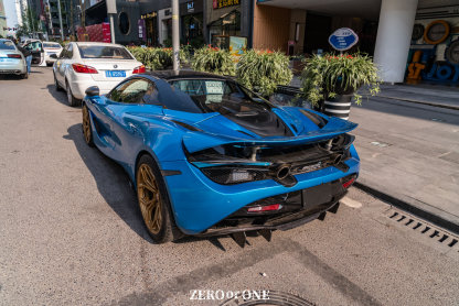 McLaren 720S V Style Carbon Fiber Parts - styling view