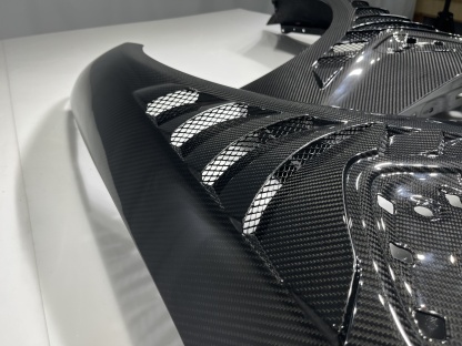 BMW G80 M3/G82 M4 Ocean Design Dry Carbon Shark-Fin Fenders - styling view