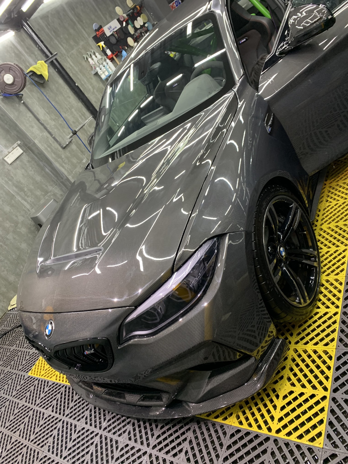 BMW F87 M2C OEM Style Carbon Fiber Body Parts - styling view
