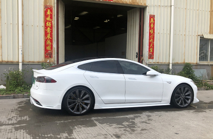 Tesla Model S Ocean Design Style Parts - styling view