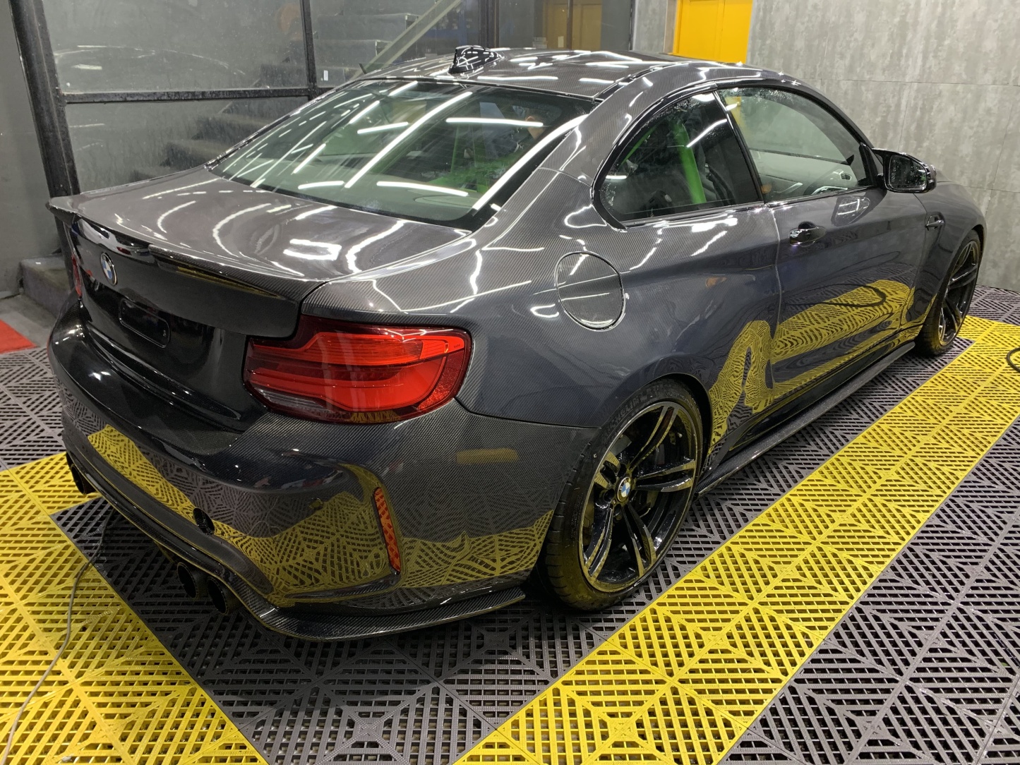 BMW F87 M2C OEM Style Carbon Fiber Body Parts - styling view