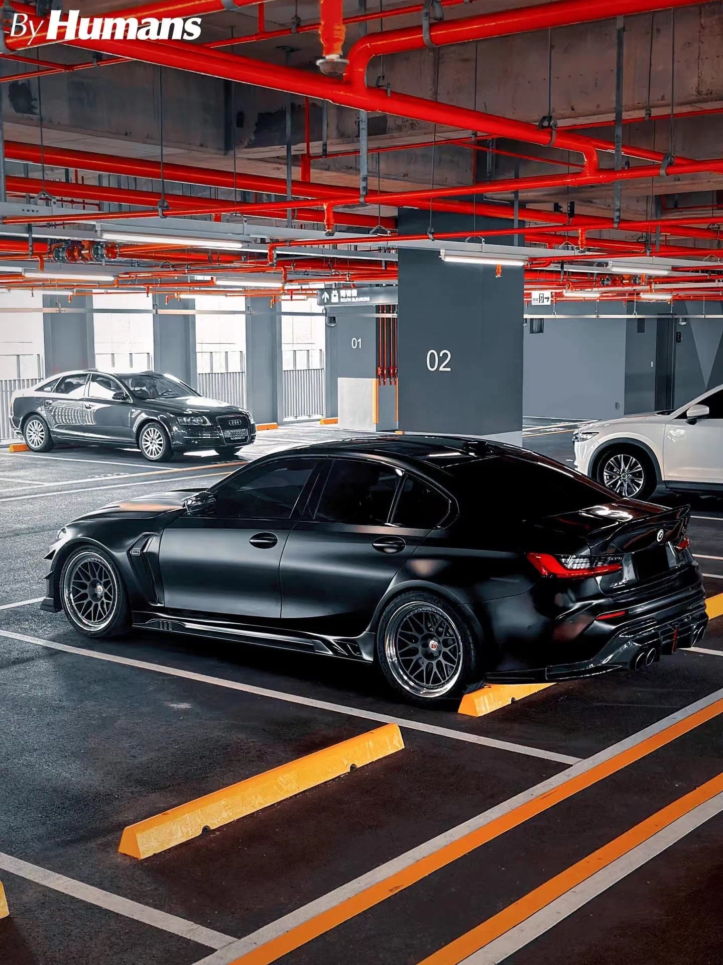 BMW G80 M3/G82 M4 CSL Style Dry Carbon Parts - styling view