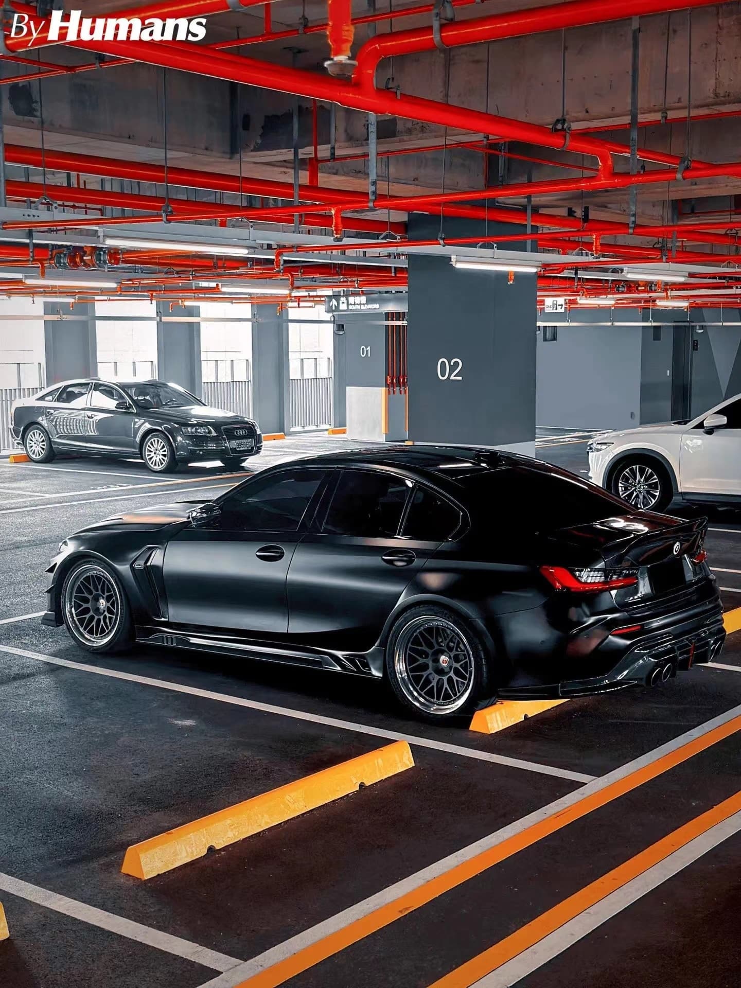 BMW G80 M3/G82 M4 CSL Style Dry Carbon Parts - styling view