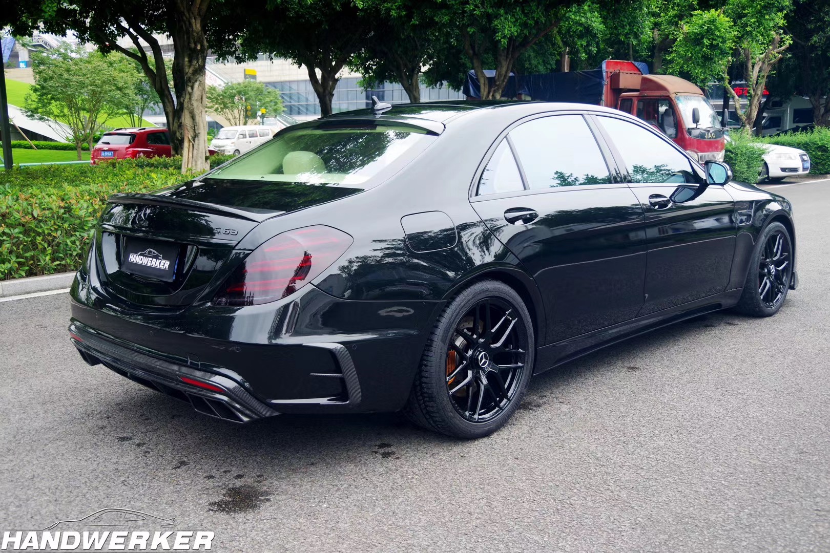 Mercedes-Benz W222.2 S-Class MSY Style Parts - styling view