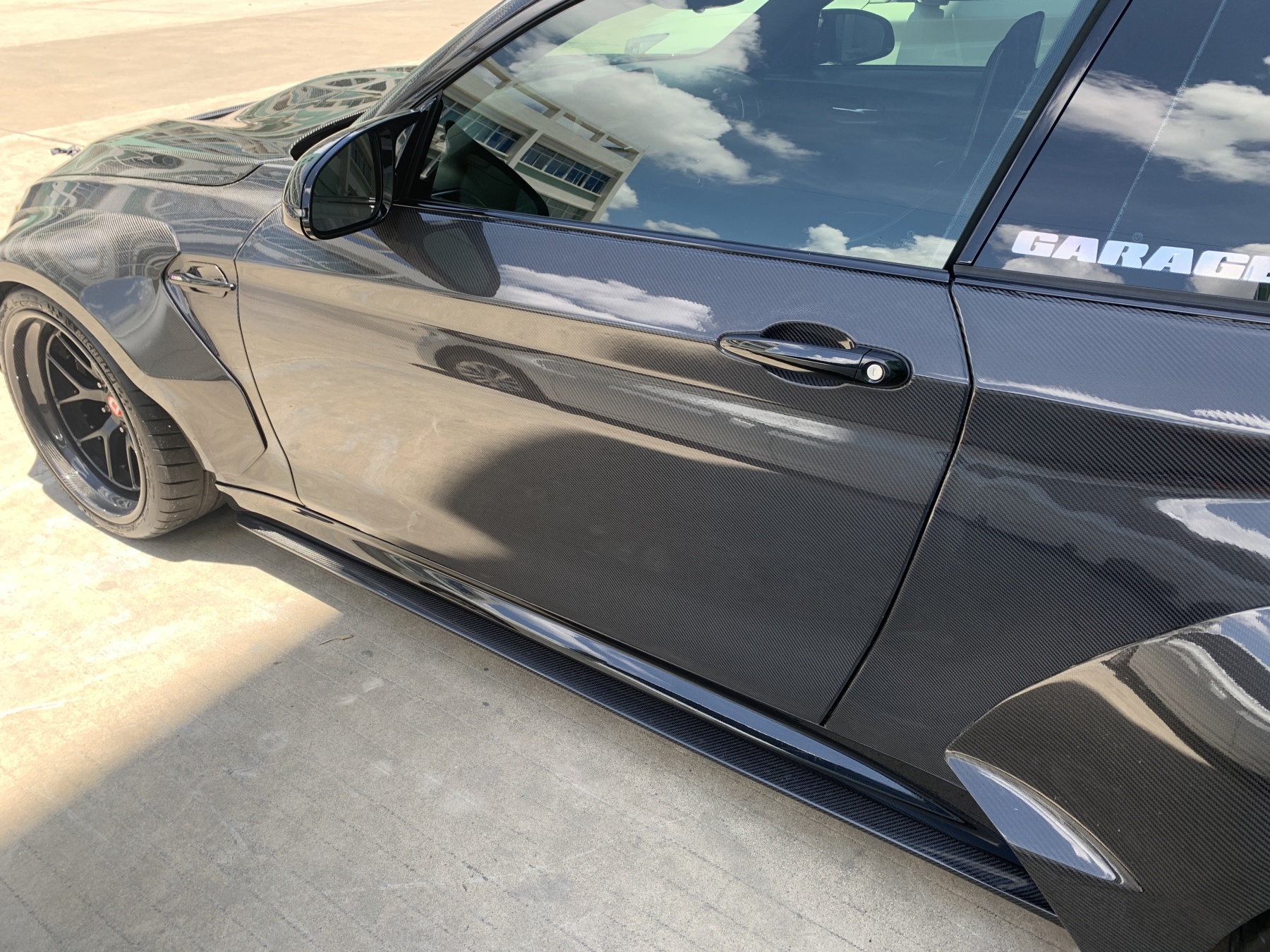 BMW F87 M2C OEM Style Carbon Fiber Body Parts - styling view