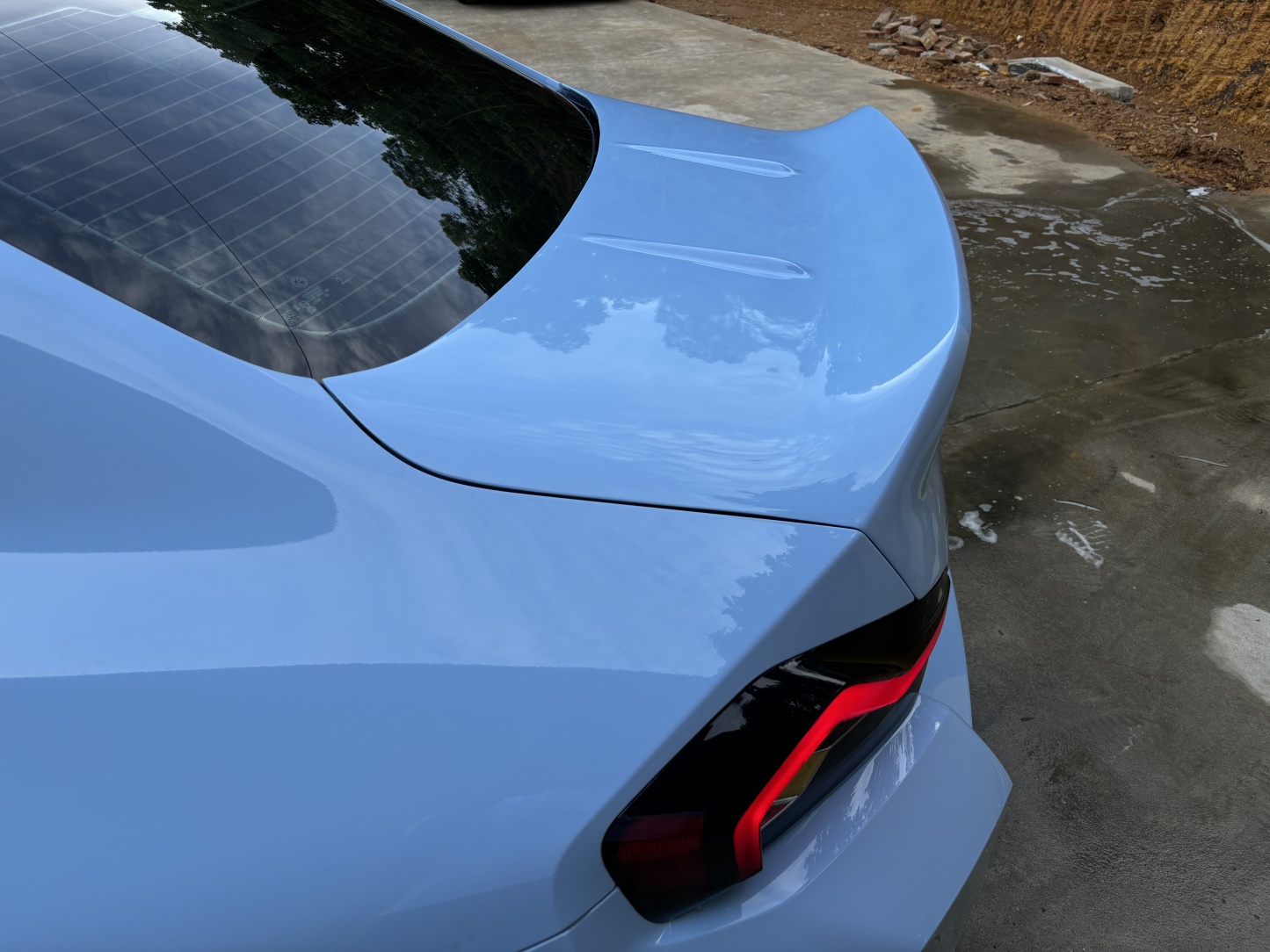 BMW G87 M2 AP Style Dry Carbon Parts - styling view