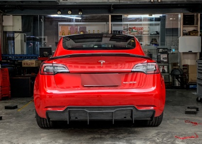Tesla Model 3 V Style Parts - styling view