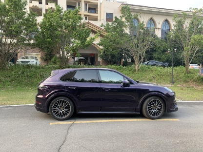 Porsche Cayenne OD Style Carbon Fiber Parts - styling view