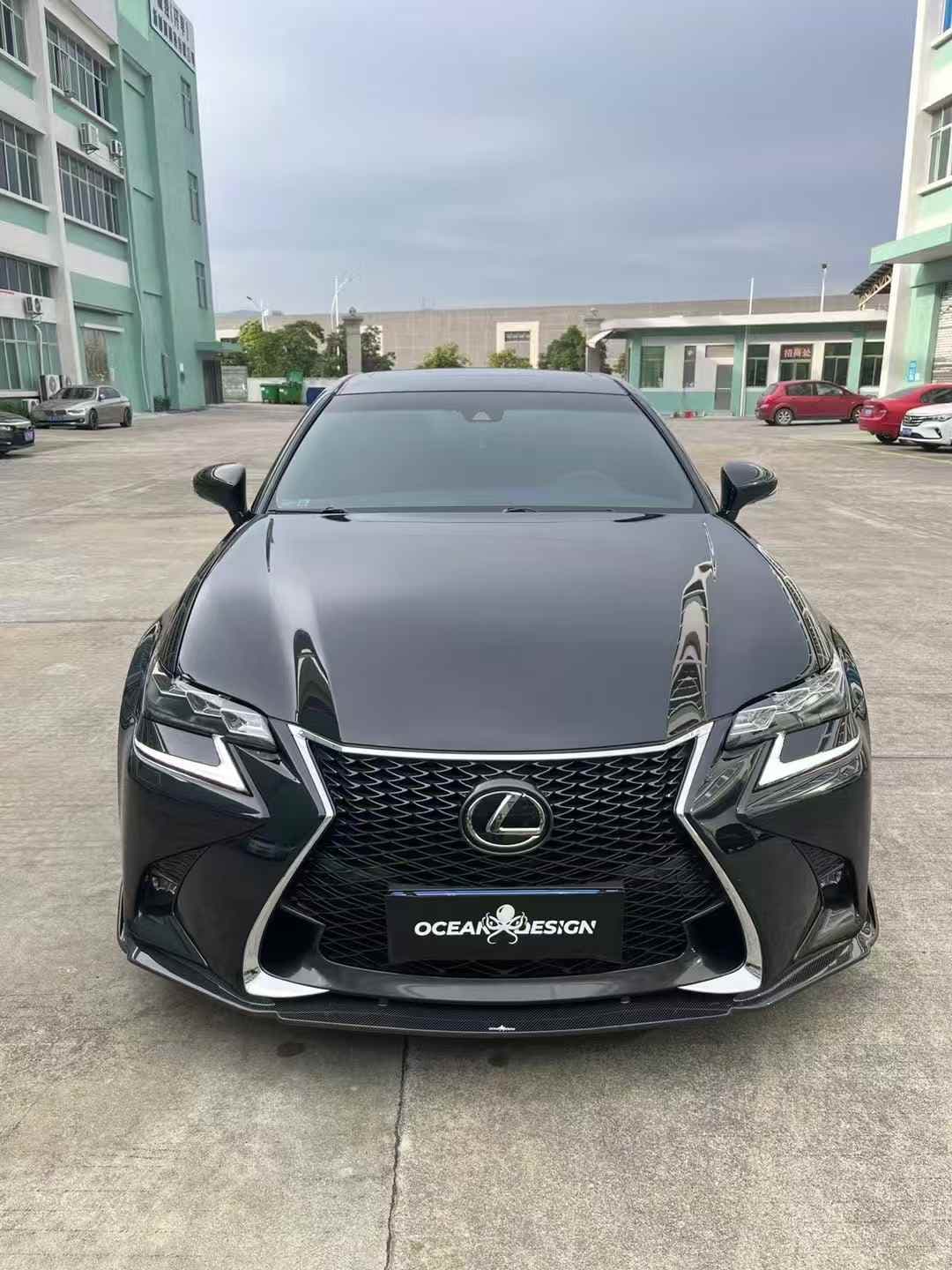 Lexus GS F/GS200/GS300 TOM'S Style Carbon Parts - styling view