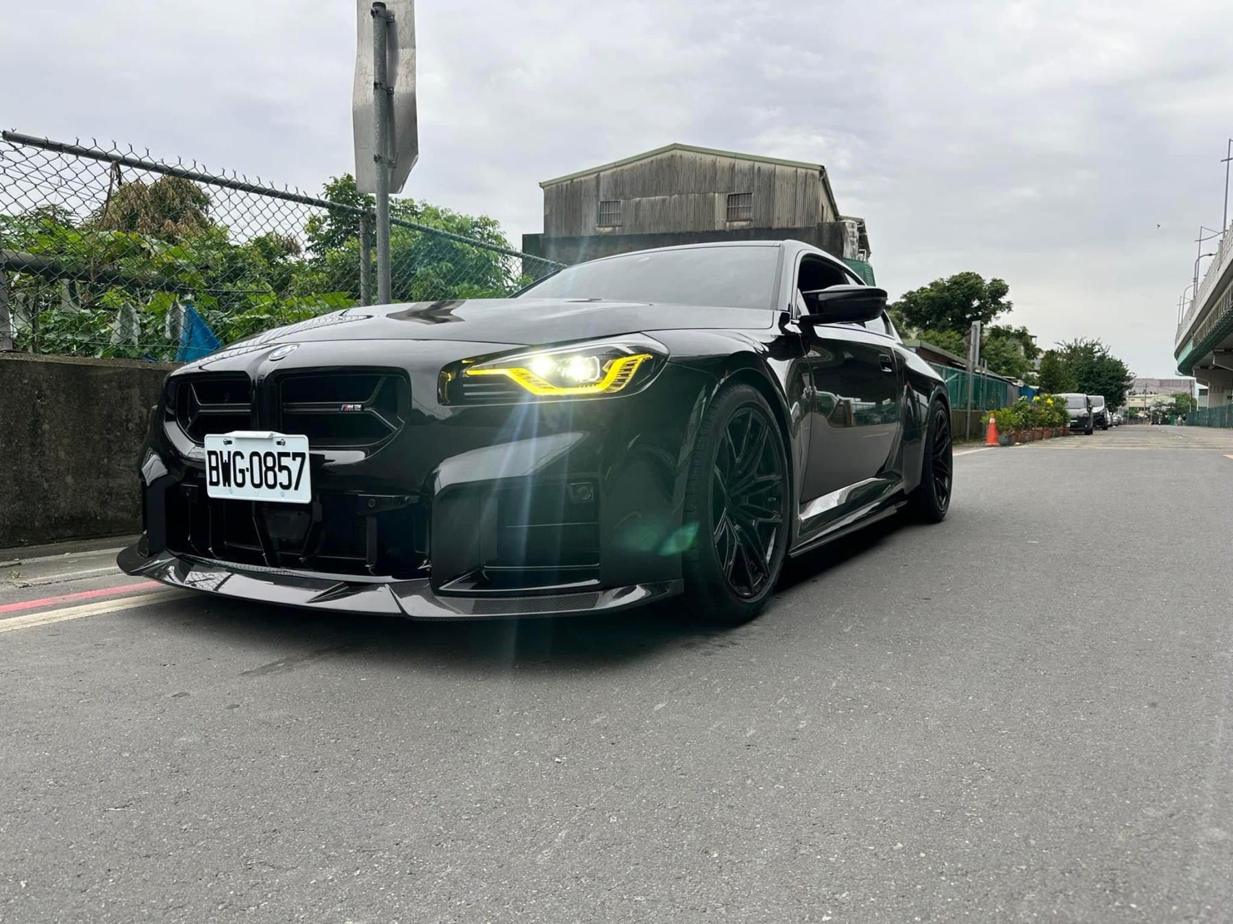 BMW G87 M2 Ocean Design R44 Style Dry Carbon Parts - styling view