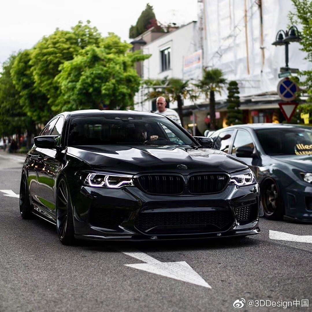 BMW F90 M5 3D Design Style Carbon Fiber Parts - styling view