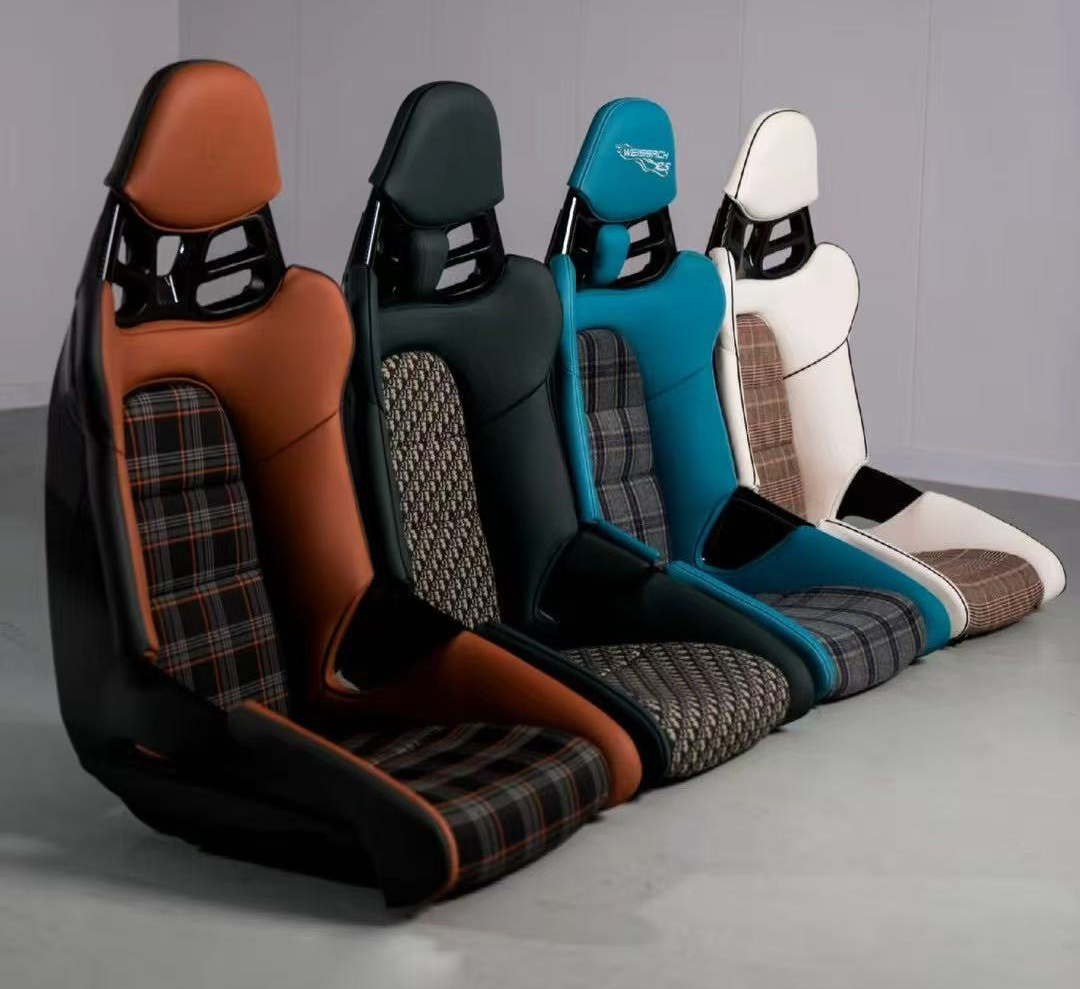 Porsche GT3 RS Style Dry Carbon Bucket Seat - styling view