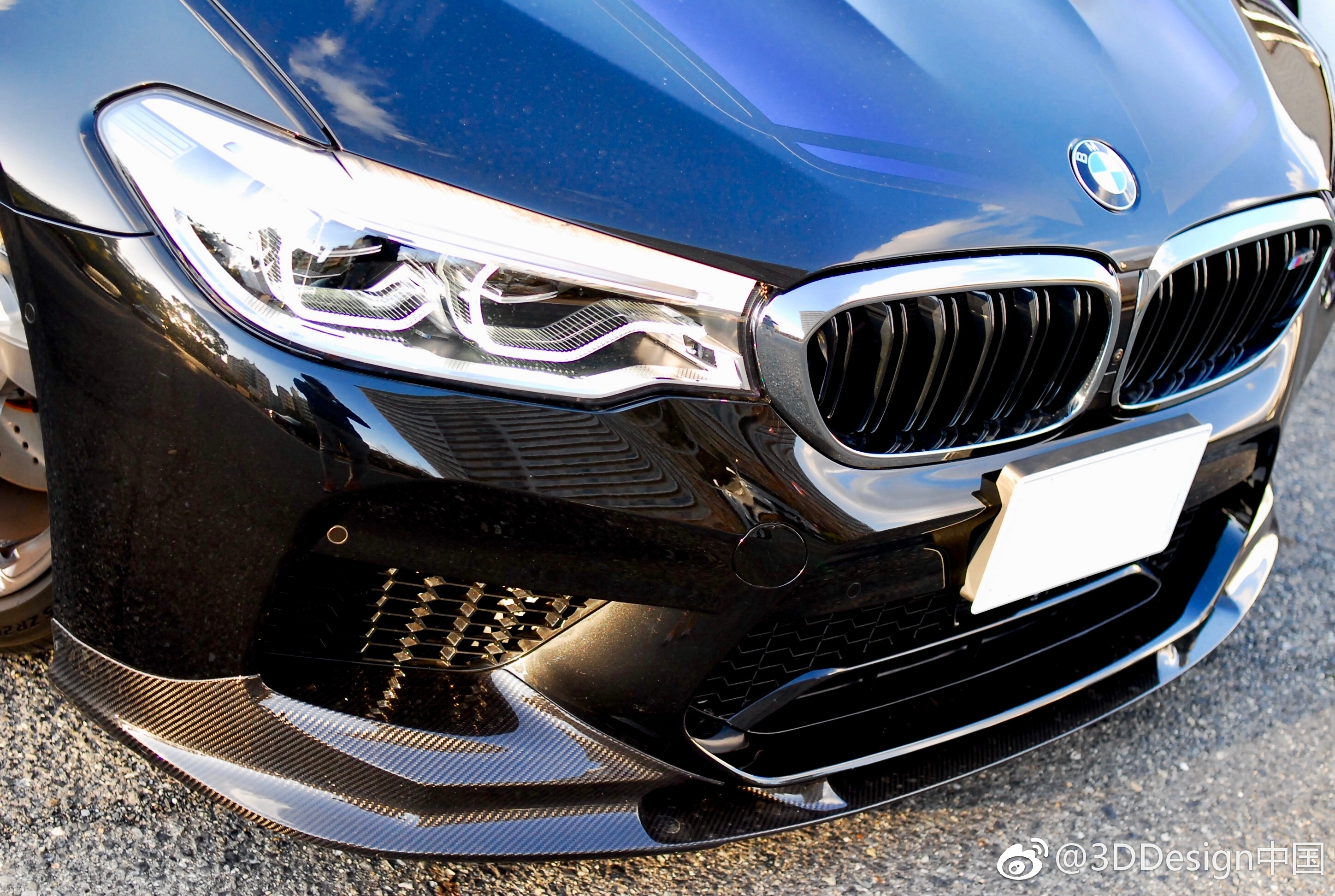 BMW F90 M5 3D Design Style Carbon Fiber Parts - styling view