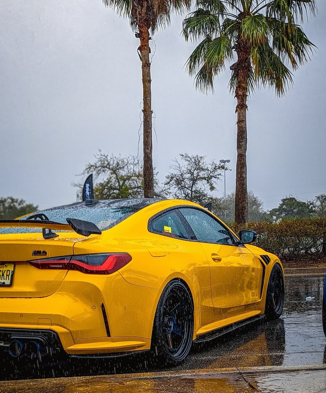 BMW G87 M2/G80 M3/G82 M4 AK Style Dry Carbon GT Wing - styling view