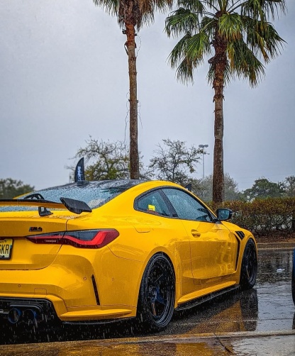 BMW G87 M2/G80 M3/G82 M4 AK Style Dry Carbon GT Wing - styling view
