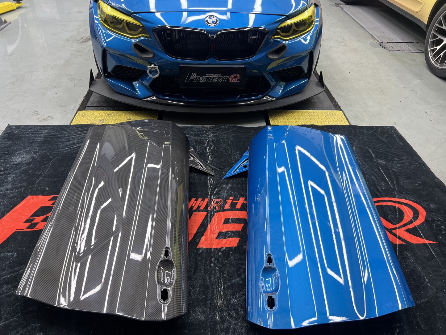 BMW F87 M2C OEM Style Carbon Fiber Body Parts - styling view