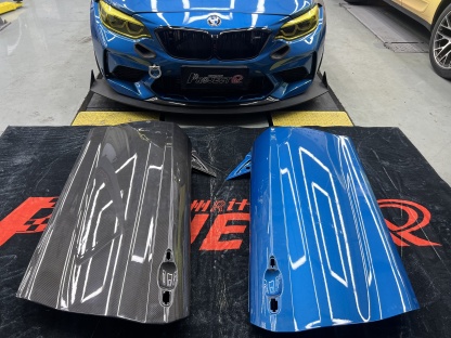 BMW F87 M2C OEM Style Carbon Fiber Body Parts - styling view