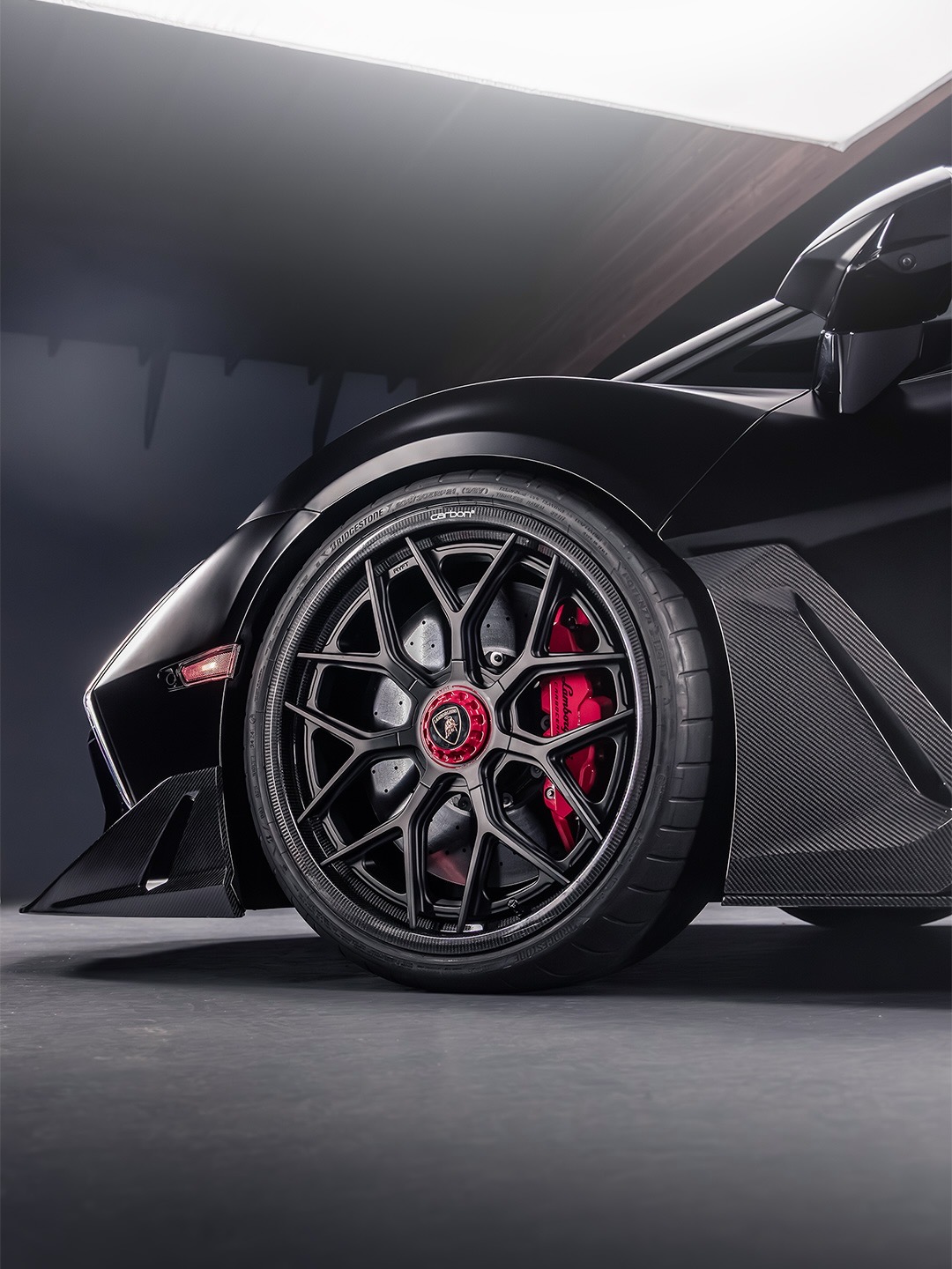 Lamborghini Revuelto R Style Dry Carbon Parts - styling view
